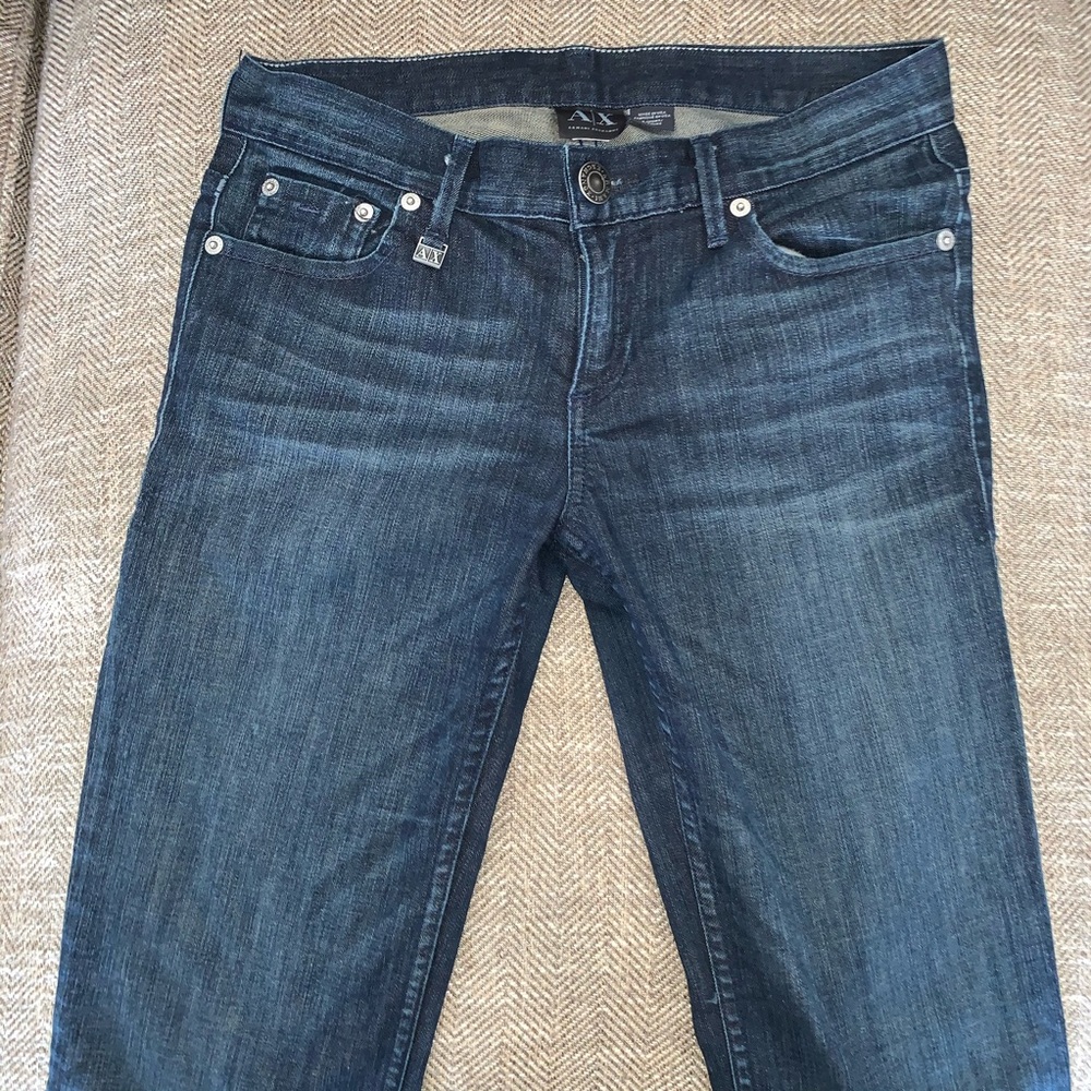 EUC Armani Exchange Boot Cut Jeans Size 2 S.
